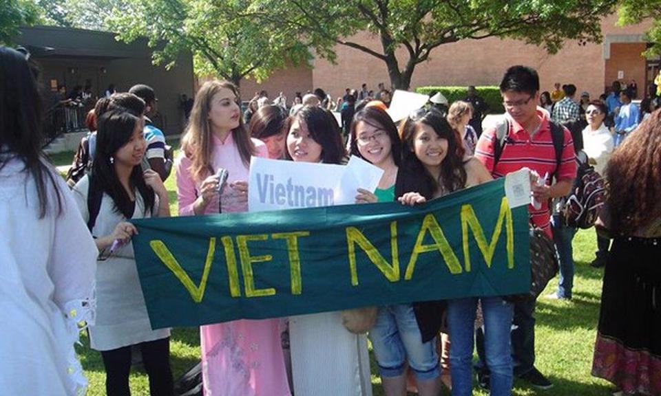 Việt Nam đứng thứ 5 trong danh s&aacute;ch những nước dẫn đầu về số lượng sinh vi&ecirc;n du học tại Hoa Kỳ. Ảnh: BaoToquoc
