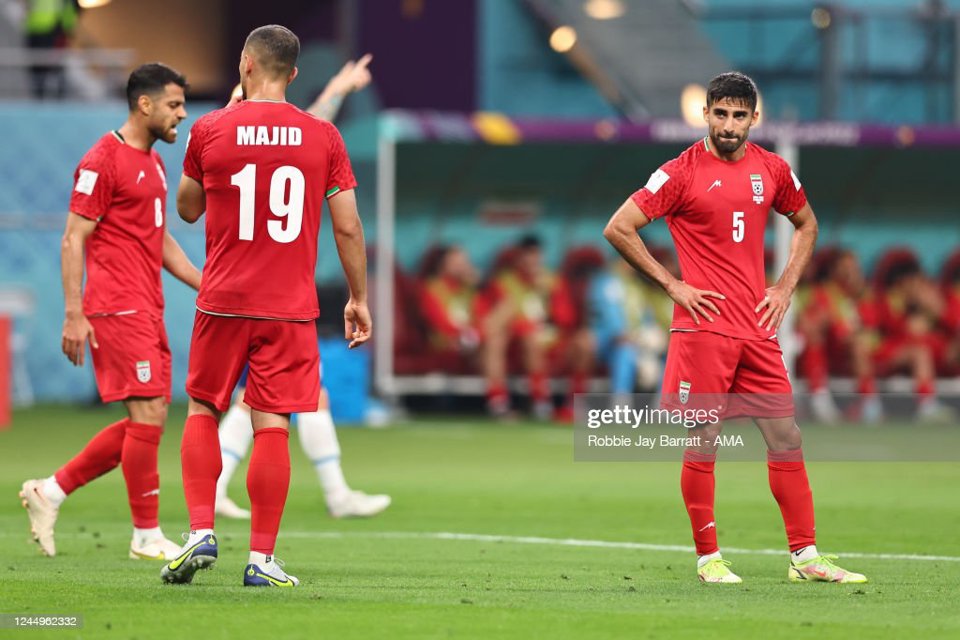 Sau chủ nh&agrave; Qatar, đại diện ch&acirc;u &Aacute; kh&aacute;c l&agrave; tuyển Iran nhận thất bại đậm tại World Cup 2022.