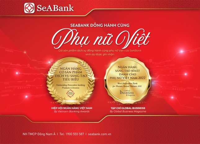 SeABank nhận giải thưởng ngân hàng sáng tạo nhất dành cho phụ nữ Việt Nam 2022 - Ảnh 2