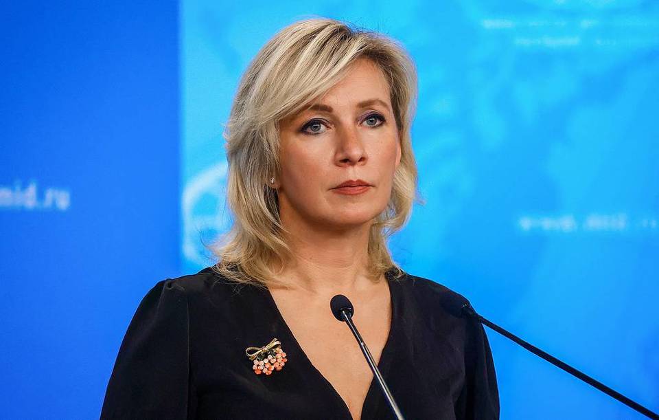 Người ph&aacute;t ng&ocirc;n Bộ Ngoại giao Nga Maria Zakharova. Ảnh: Tass