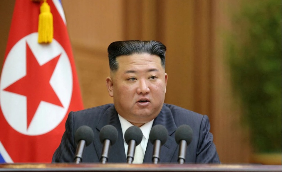 Nh&agrave; l&atilde;nh đạo Triều Ti&ecirc;n Kim Jong Un. Ảnh: KCNA