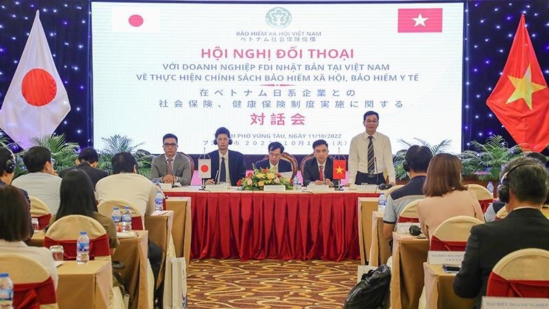 Tổ chức đối thoại về ch&iacute;nh s&aacute;ch BHXH với DN FDI Nhật Bản tại Việt Nam.