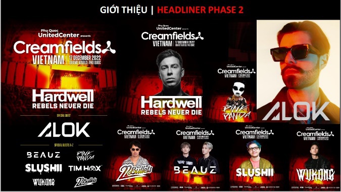 C&aacute;c DJ sẽ tr&igrave;nh diễn trong Creamfields Việt Nam