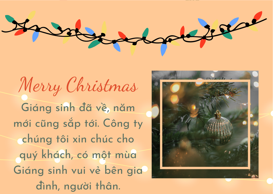 Giáng Sinh sắp đến rồi, hãy gửi những lời chúc tốt đẹp nhất đến người thân, bạn bè của mình nhé! Lời chúc Giáng sinh hay và ấm áp sẽ giúp người nhận cảm thấy yêu thương và hạnh phúc hơn.