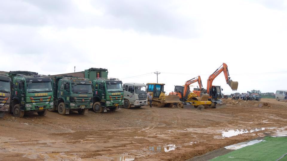 Giải phóng mặt bằng, triển khai dự án Cụm công nghiệp Võng Xuyên (huyện Phúc Thọ).