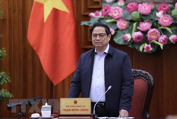 Thủ tướng Phạm Minh Ch&iacute;nh. (Ảnh: Dương Giang/TTXVN)