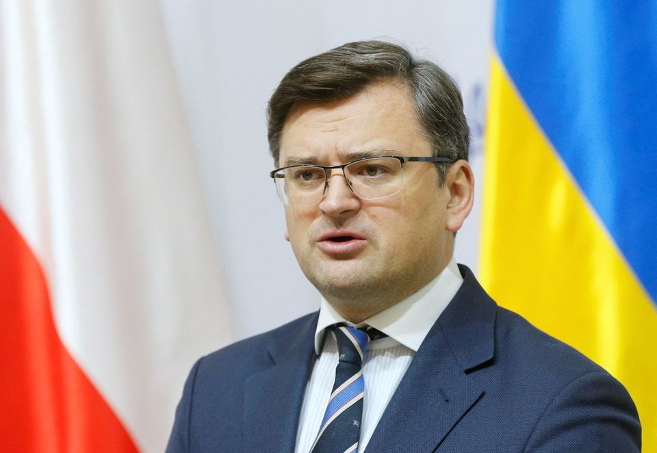 Ngoại trưởng Ukraine Dmitry Kuleba. Ảnh: Reuters