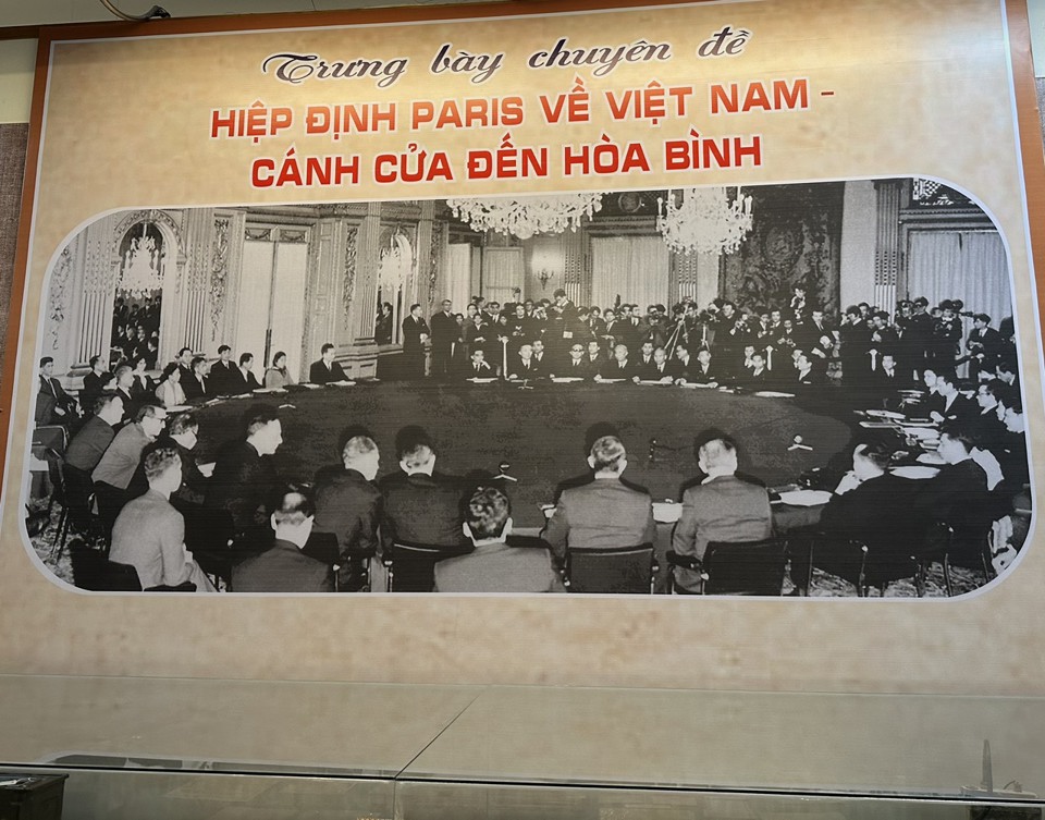Những h&igrave;nh ảnh về Hiệp định Paris về Việt Nam - C&aacute;nh cửa đến h&ograve;a b&igrave;nh