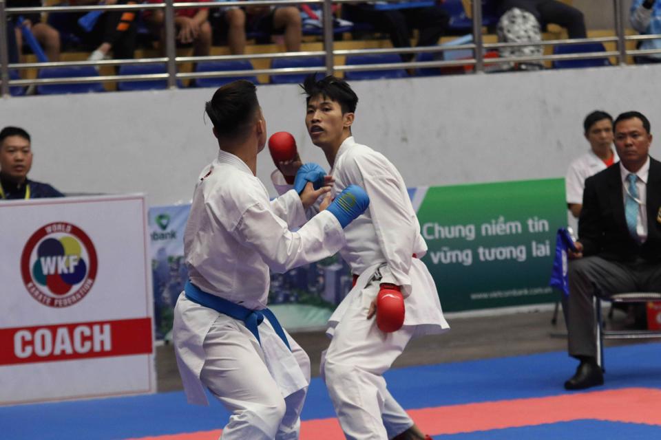 Karate Hà Nội định hướng phát triển lâu dài sau Đại hội thể thao toàn quốc lần thứ IX. Ảnh: Bùi Luợng