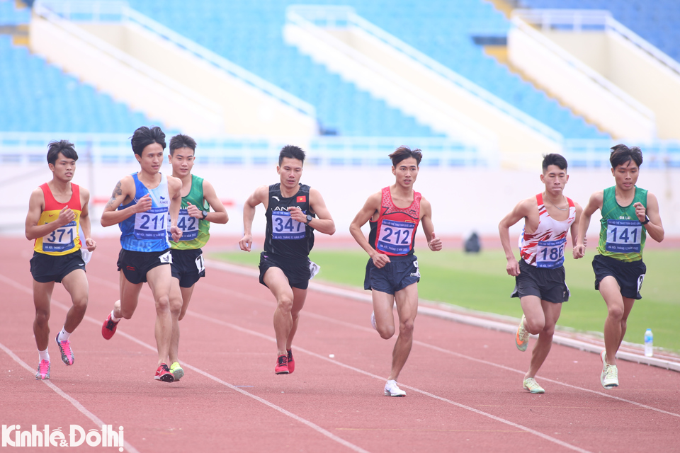 Ở nội dung 3000m chứng ngại vật nam c&oacute; sự g&oacute;p mặt của Đỗ Quốc Luật, Nguyễn Trung Cường, L&ecirc; Tiến Long...