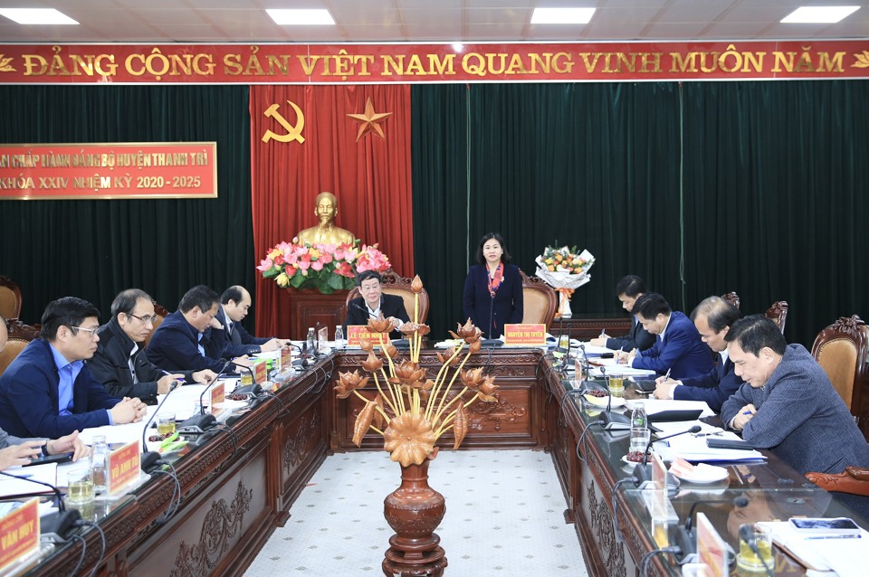 Quang cảnh cuộc kiểm điểm.