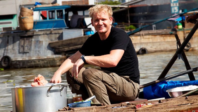Gordon Ramsay từng đến Việt Nam để ghi h&igrave;nh cho series Gordon's Great Escape. Ảnh:&nbsp;Eater.