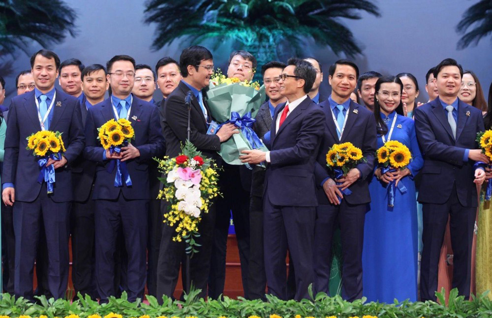 Đồng chí Bùi Quang Huy tái đắc cử Bí thư thứ nhất Trung ương Đoàn - Ảnh 1