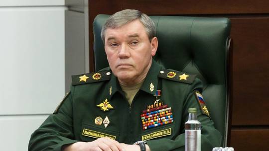 Tổng tham mưu trưởng Qu&acirc;n đội Nga, tướng Valery Gerasimov. Ảnh: Bộ Quốc ph&ograve;ng Nga