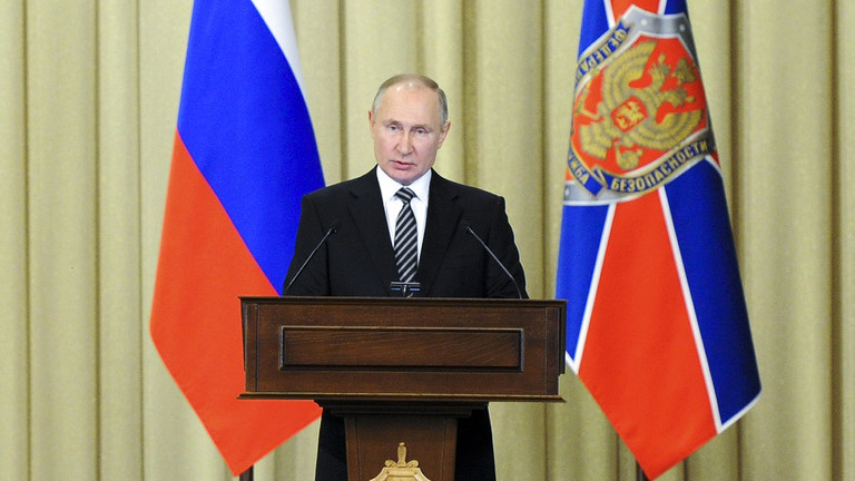 Tổng thống Vladimir Putin. Ảnh AP