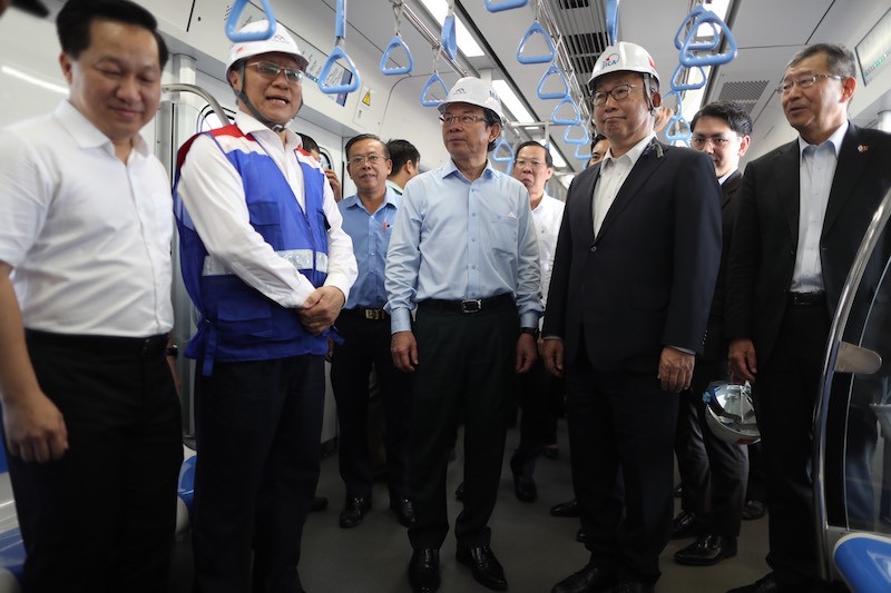 TP Hồ Chí Minh: Tổ chức chạy thử nghiệm tàu metro số 1 - Ảnh 2