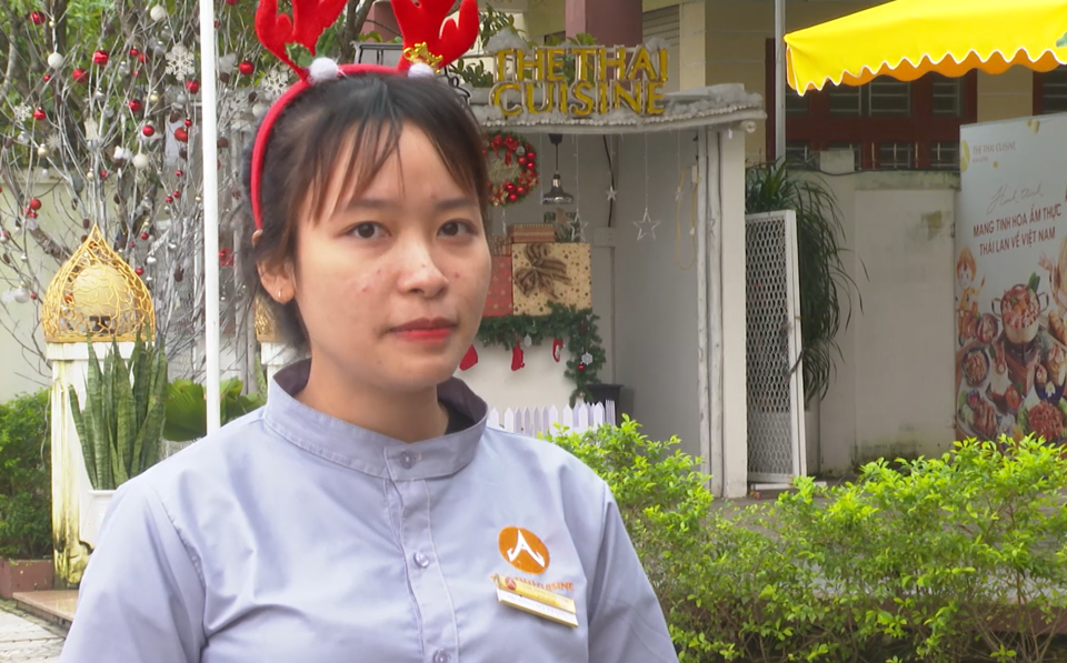 Phạm Mỹ Trang - Thu ng&acirc;n cơ sở kinh doanh ăn uống.