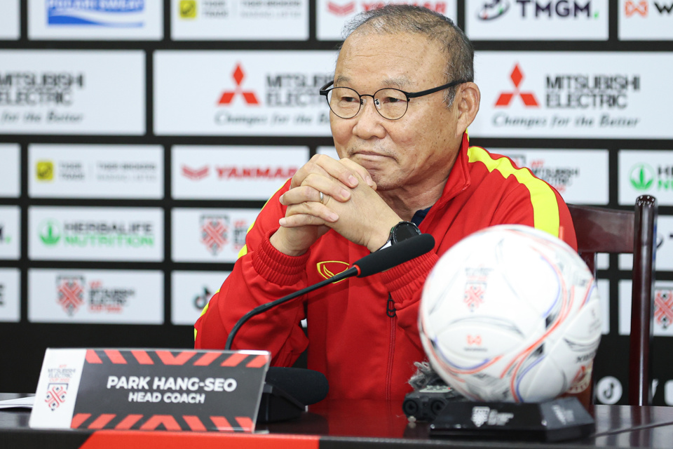 HLV Park Hang-seo kh&ocirc;ng muốn chia tay tuyển Việt Nam bằng trận thua tại b&aacute;n kết AFF Cup 2022.