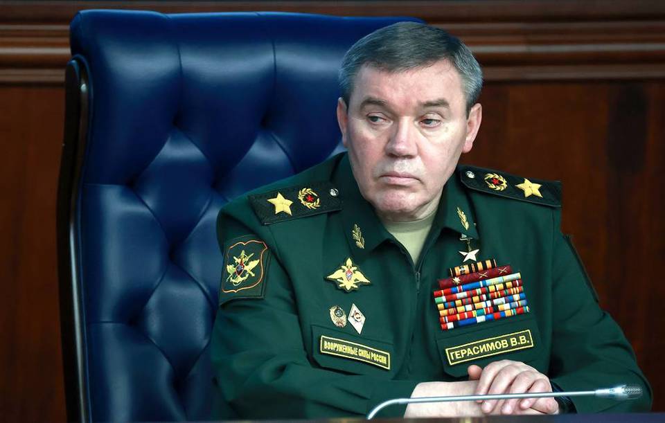 Đại tướng Valery Gerasimov đ&atilde; được bổ nhiệm l&agrave;m tư lệnh chiến dịch qu&acirc;n sự đặc biệt ở Ukraine. Ảnh: Tass