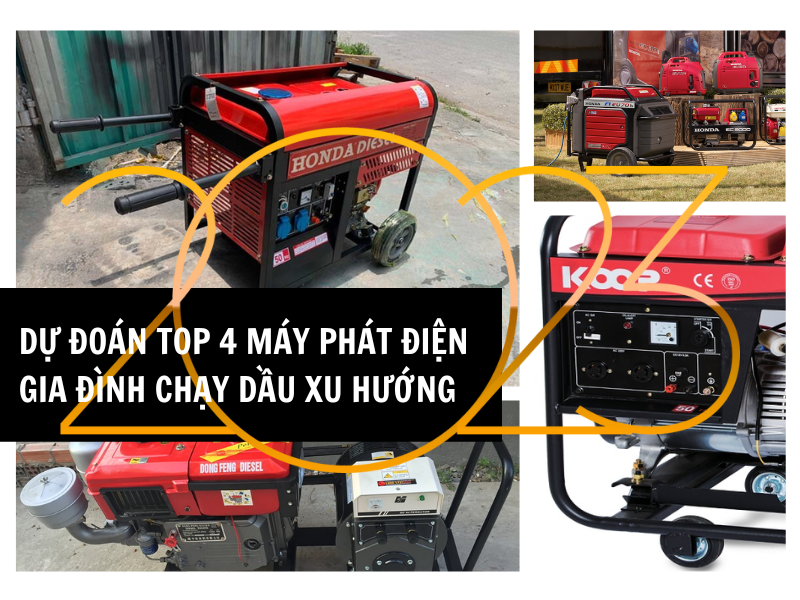 Dự đoán top 4 máy phát điện gia đình chạy dầu là xu hướng cho 2023 - Ảnh 1