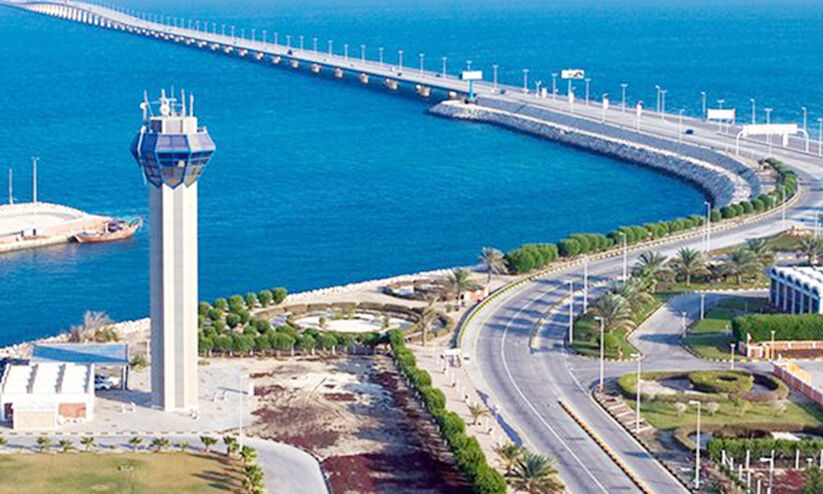 Cầu King Fahd Causeway nối liền Ả Rập Saudi với quốc đảo Bahrain. Ảnh: Time.news
