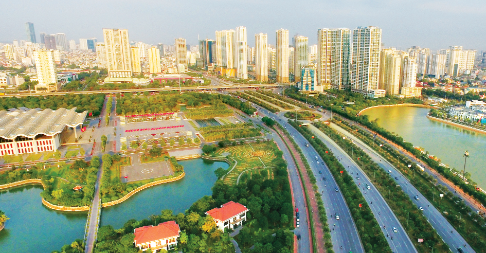 H&agrave; Nội ng&agrave;y c&agrave;ng ph&aacute;t triển hiện đại, khang trang, sạch đẹp. Ảnh: Phạm H&ugrave;ng