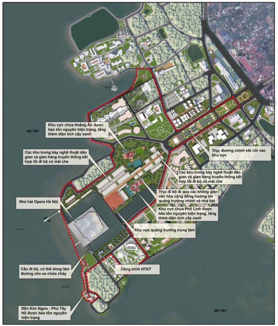 Quy hoạch chi tiết khu vực trục kh&ocirc;ng gian trung t&acirc;m b&aacute;n đảo Quảng An.