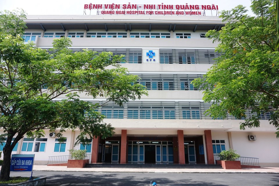 Bệnh viện Sản - Nhi Quảng Ng&atilde;i.