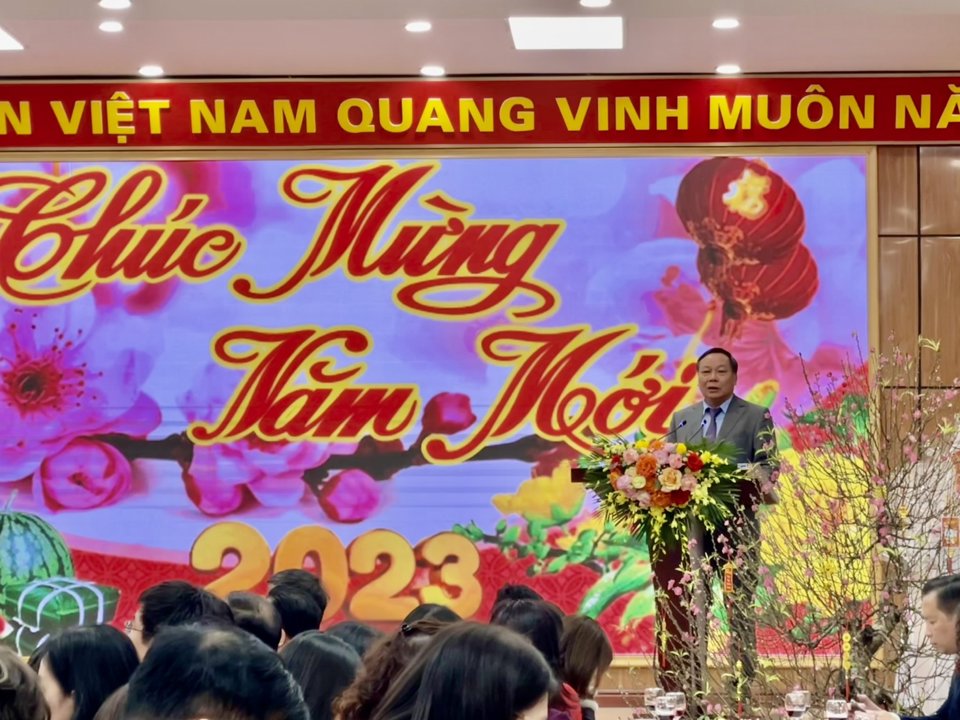 Phó Bí thư Thành ủy Hà Nội Nguyễn Văn Phong mong rằng năm 2023, ngành GD&ĐT Thủ đô sẽ có nhiều thành tích cao