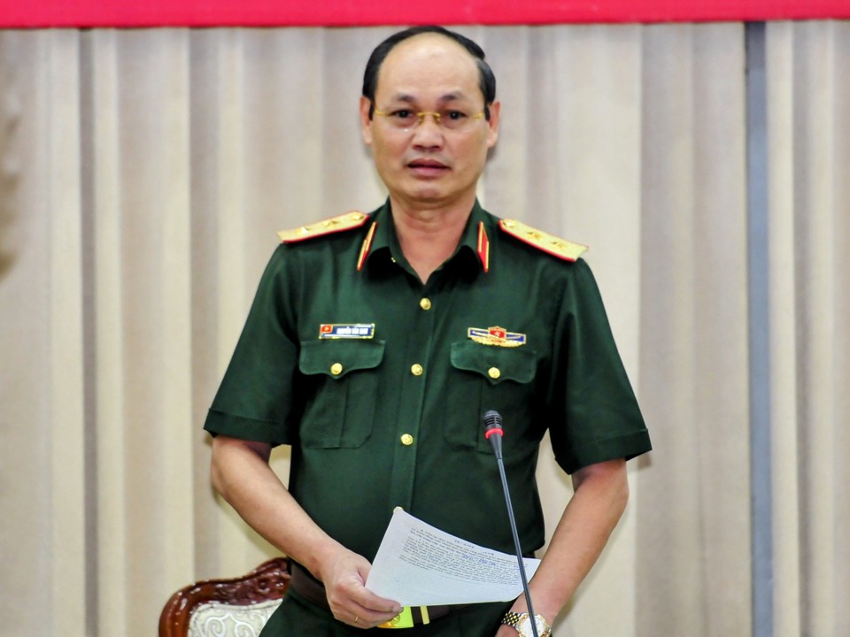 Trung tướng Nguyễn Văn Nam - Tư lệnh Bộ Tư lệnh TP Hồ Ch&iacute; Minh.