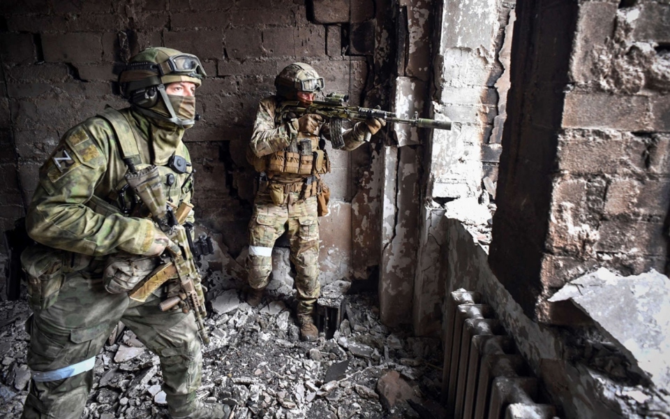 L&iacute;nh Nga ở mặt trận Ukraine. Ảnh: AFP &nbsp;