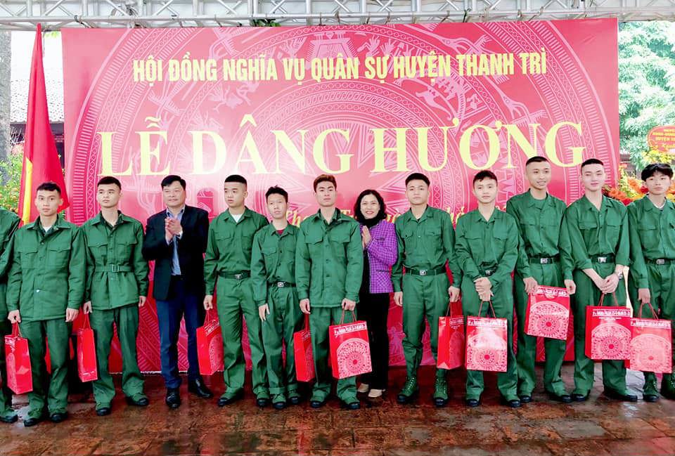 175 tân binh huyện Thanh Trì dâng hương tưởng nhớ Lão tướng  Phạm Tu - Ảnh 3