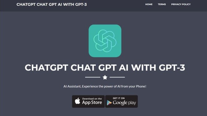 &ldquo;ChatGPT Chat GPT AI With GPT-3" &nbsp;h&agrave;ng fake c&ograve;n xếp hạng 4,6 tr&ecirc;n 5, với hơn 13.000 xếp hạng. Ảnh AT