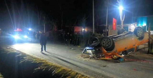 Tai nạn giao thông liên hoàn trong đêm, 3 người tử vong, 4 người bị thương - Ảnh 1