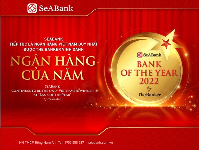 SeABank được The Banker vinh danh giải thưởng Ngân hàng tốt nhất Việt Nam 2022 - Ảnh 1