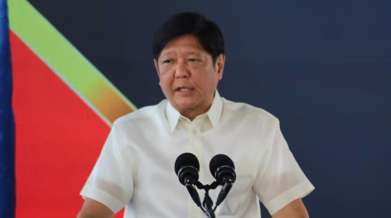 Căng thẳng gia tăng ở Biển Đ&ocirc;ng khiến Tổng thống Philippines Ferdinand Marcos Jr. tăng cường quan hệ quốc ph&ograve;ng với Mỹ v&agrave; Nhật Bản. Ảnh: Nikkei