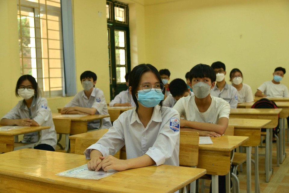 Các năm 2020 và 2022, Hà Nội tổ chức thi 3 môn tại kỳ thi tuyển sinh vào lớp 10 công lập do ảnh hưởng Covid- 19
