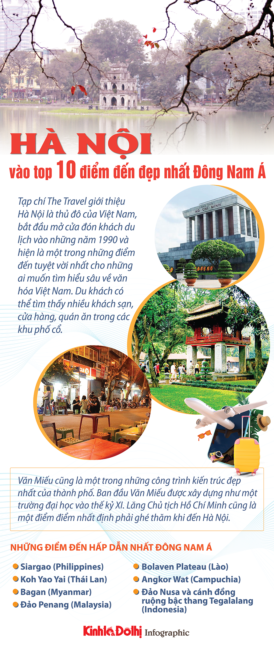 Hà Nội vào top 10 điểm đến đẹp nhất Đông Nam Á - Ảnh 1