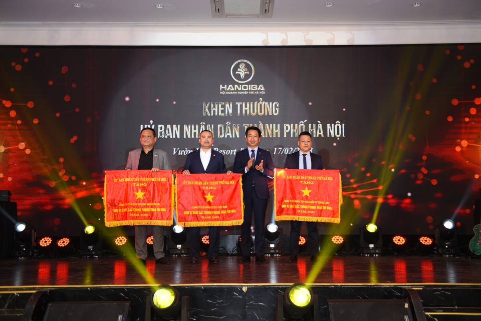 Doanh nghiệp hội vi&ecirc;n HanoiBA nhận khen thưởng của UBND TP H&agrave; Nội
