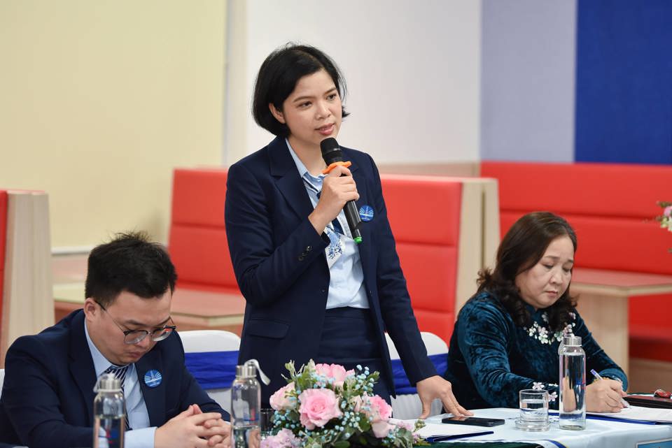 Giáo viên trường Nguyễn Siêu chia sẻ việc triển khai chương trình mới
