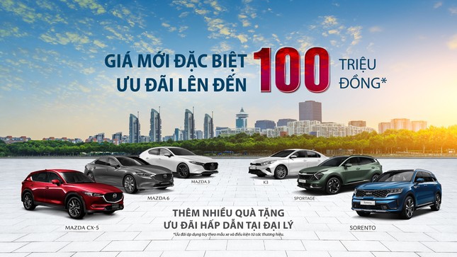 THACO AUTO tăng ưu đãi cho các dòng xe Kia và Mazda - Ảnh 1
