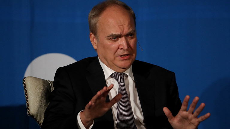 Đại sứ Nga tại Mỹ Anatoly Antonov. Ảnh: RT