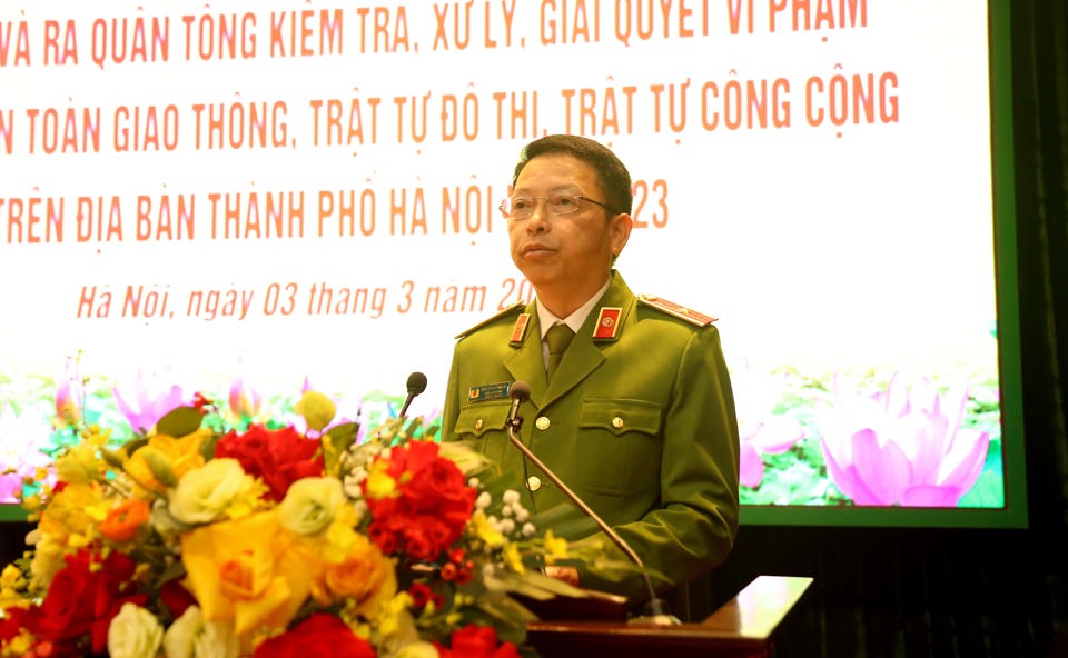 Ph&oacute; Gi&aacute;m đốc C&ocirc;ng an TP H&agrave; Nội, Ph&oacute; Trưởng ban Thường trực Ban chỉ đạo 197 TP, Thiếu tướng Nguyễn Hồng Ky.