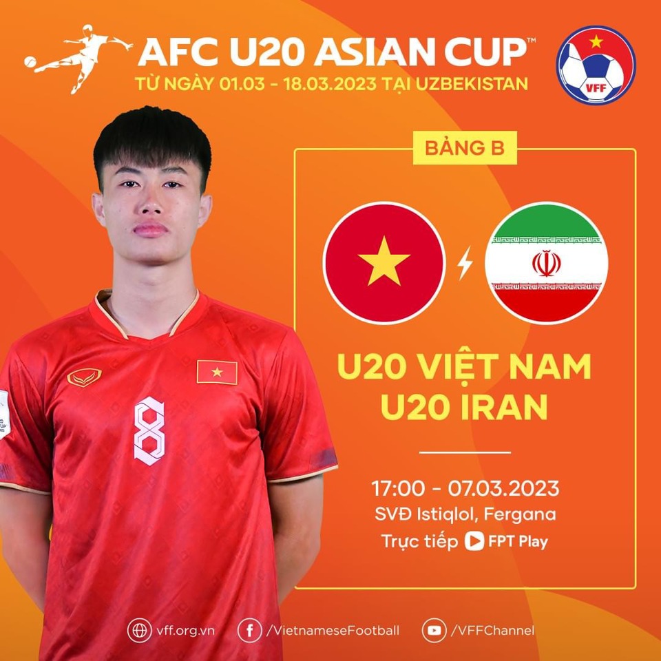 Trực tiếp U20 Việt Nam vs U20 Iran: Chờ tấm vé vào vòng tứ kết - Ảnh 1