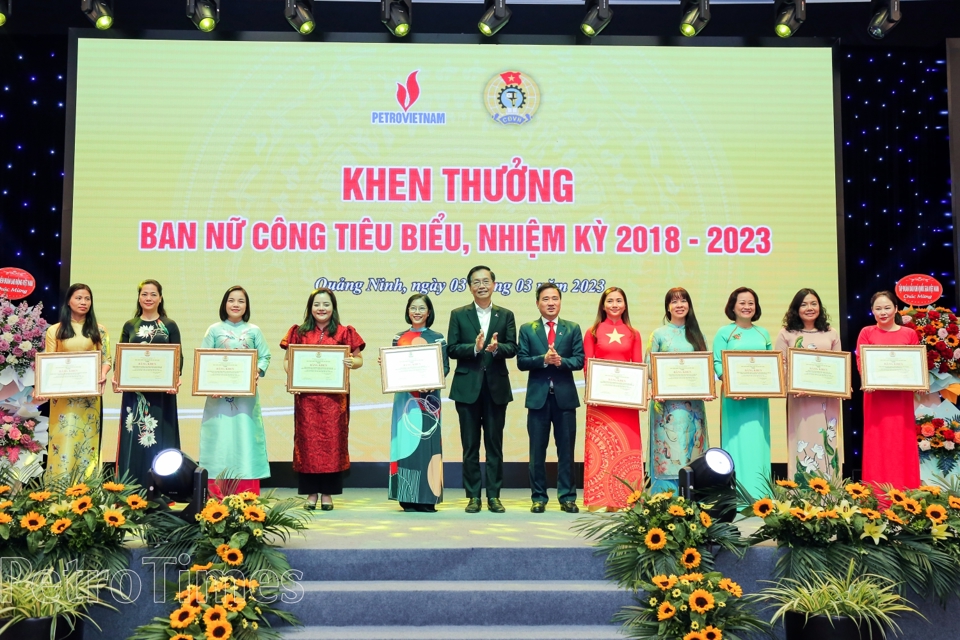 Nữ lao động ng&agrave;nh dầu kh&iacute; lu&ocirc;n nhận được sự quan t&acirc;m của Tập đo&agrave;n. Ảnh: Khắc Ki&ecirc;n