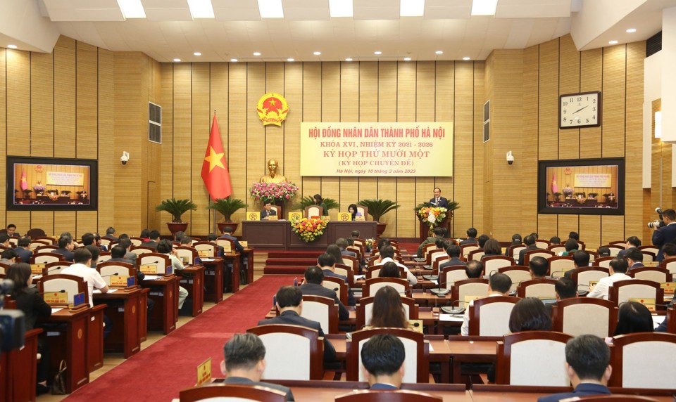 Quang cảnh Kỳ họp.&nbsp;