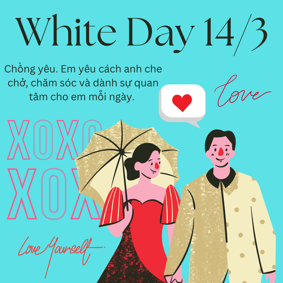 Lời chúc Valentine Trắng 14/3 hay, ý nghĩa, lãng mạn