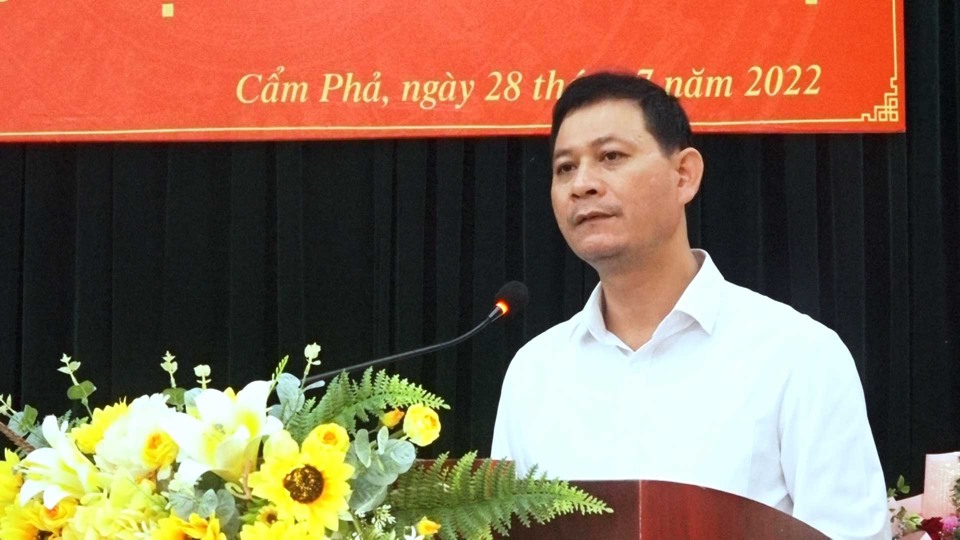 &Ocirc;ng Nguyễn C&ocirc;ng Thọ - Chủ tịch UBND phường Cẩm Trung, TP Cẩm Phả bị khởi tố về tội nhận hối lộ.