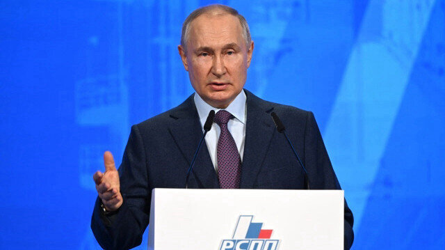 Tổng thống Nga Vladimir Putin. Ảnh: Yeni Safak