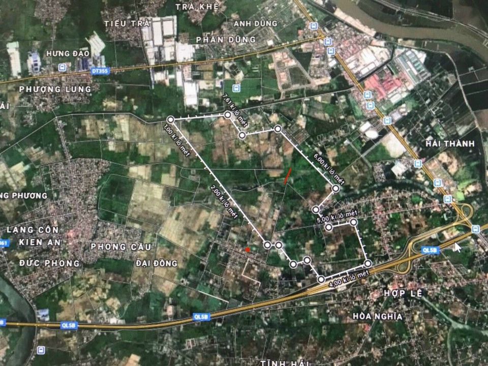 Địa điểm thực hiện Dự &aacute;n khu đ&ocirc; thị mới tại khu vực quận Dương Kinh v&agrave; huyện Kiến Thuỵ.